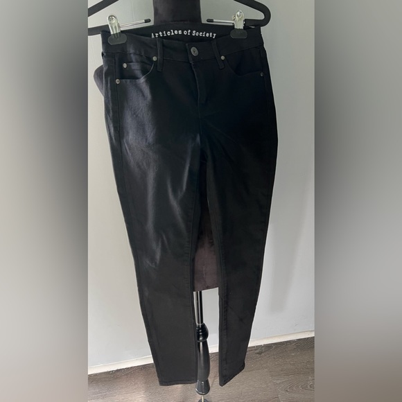 NWT✨ Articles of Society 🖤 Black 🫶🏾 Ankle Skinny Jeans - Picture 3 of 10
